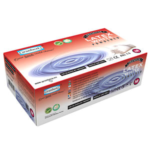 -Sv Engangshansker Latex Pudderfri 100 S