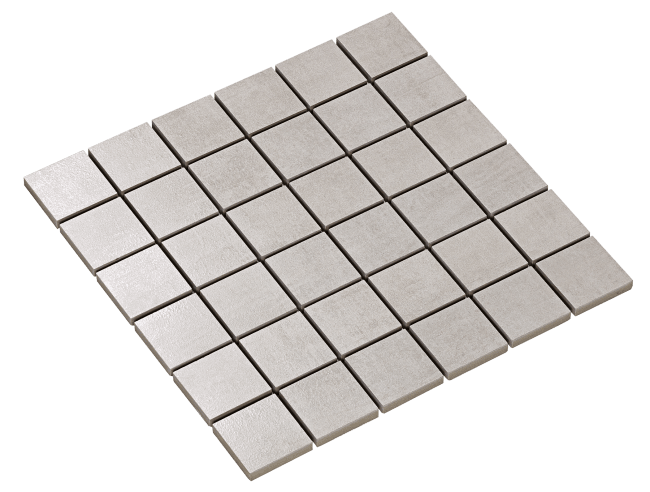 Mosaic Cement White 5x5