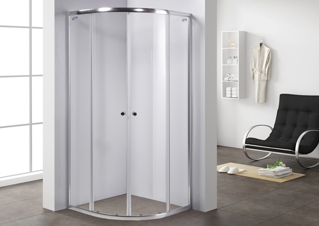 -Liri Dusjhjørne Bue 80X80