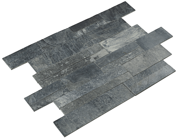 -Silver Grey Strips Mix