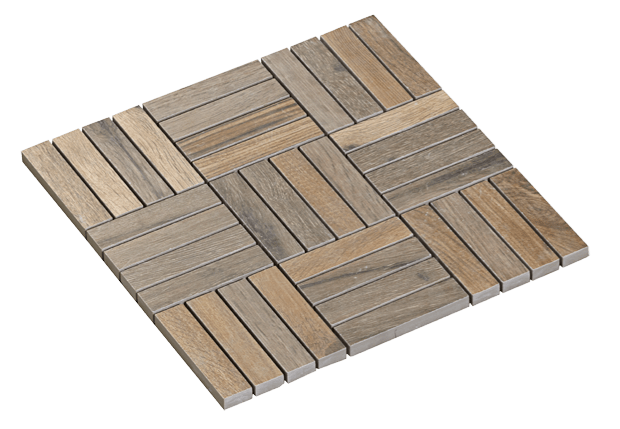 -Mosaic Oblong Jatoba 2,3X9,8