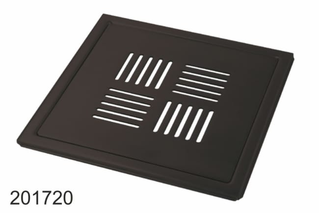 -SV Slukrist 20x20 Matt Sort Stratos
