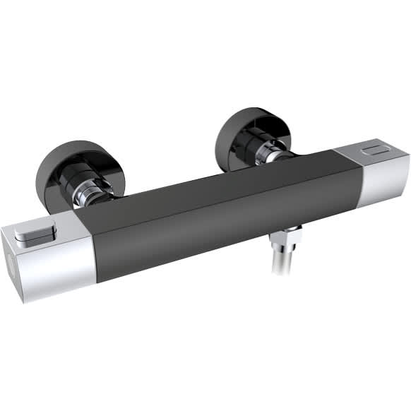 Allen Termostat Sort Krom