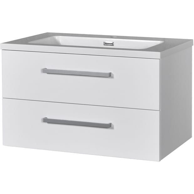 Høg Basic 80 cm hvit. Uten servant.