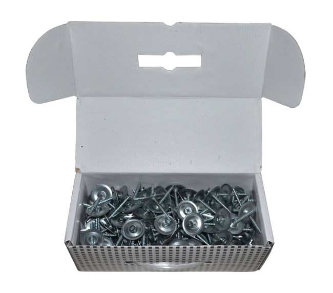 -SV Skrue 50mm m. skive for våtromsplate