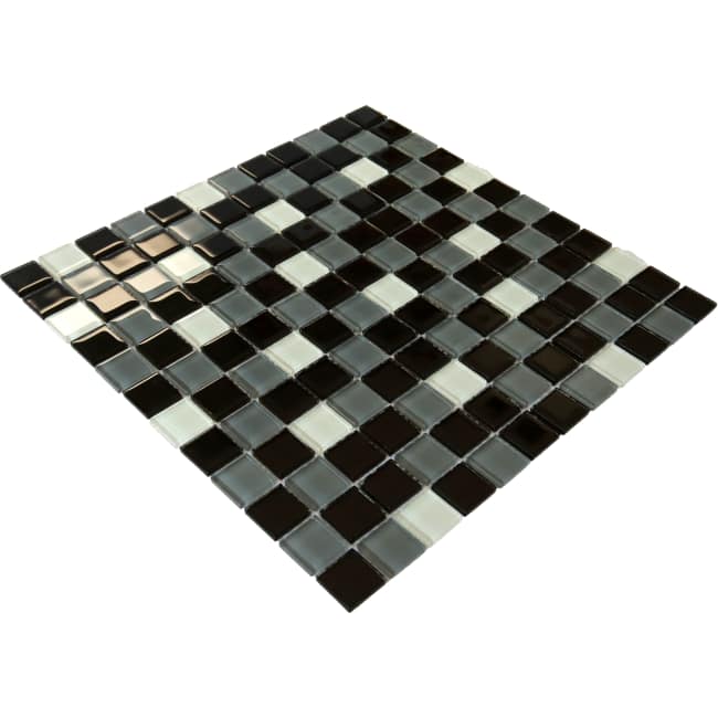 Mosaikkflis Cristal Grizzle 2,3x2,3 cm