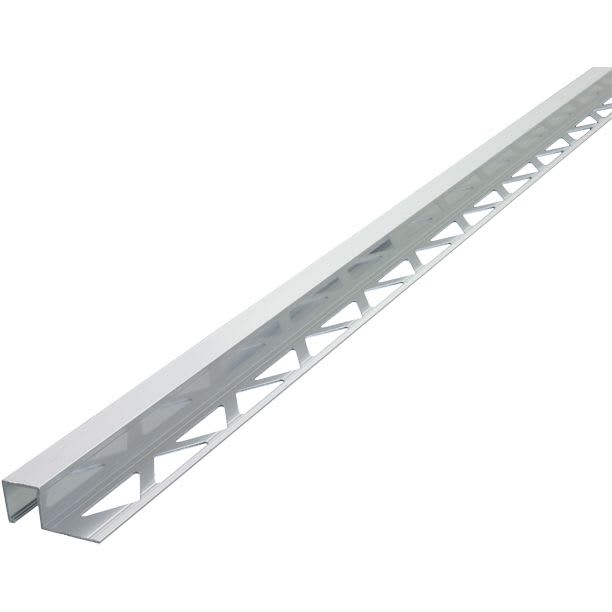 Hjørnelist kantet blank 11 mm 2,5 meter