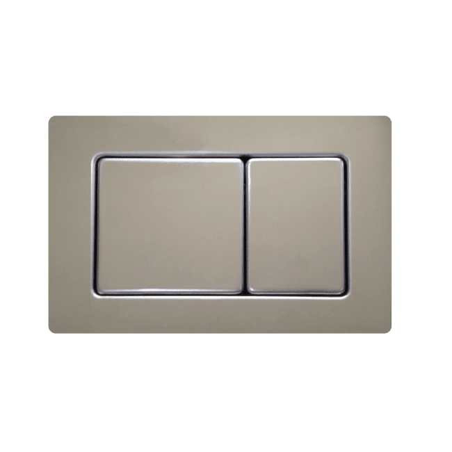 Trykkplate 003 rustfritt stål krom