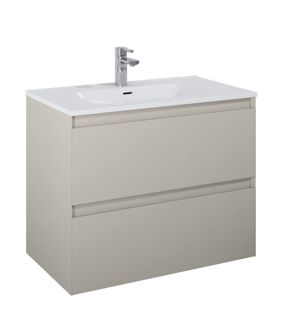 Zen baderomsinnredning 80 cm Fume