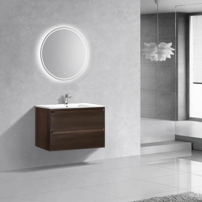 Nordic Solo servantskap 80 cm mørk eik