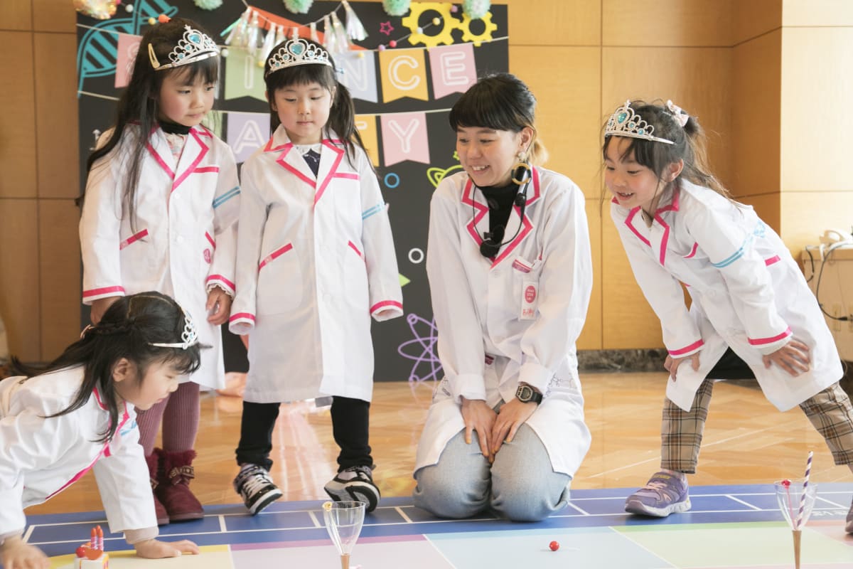 イベント報告】Rikejo STEM Lab.が活躍！ プログラミング体験に女の子