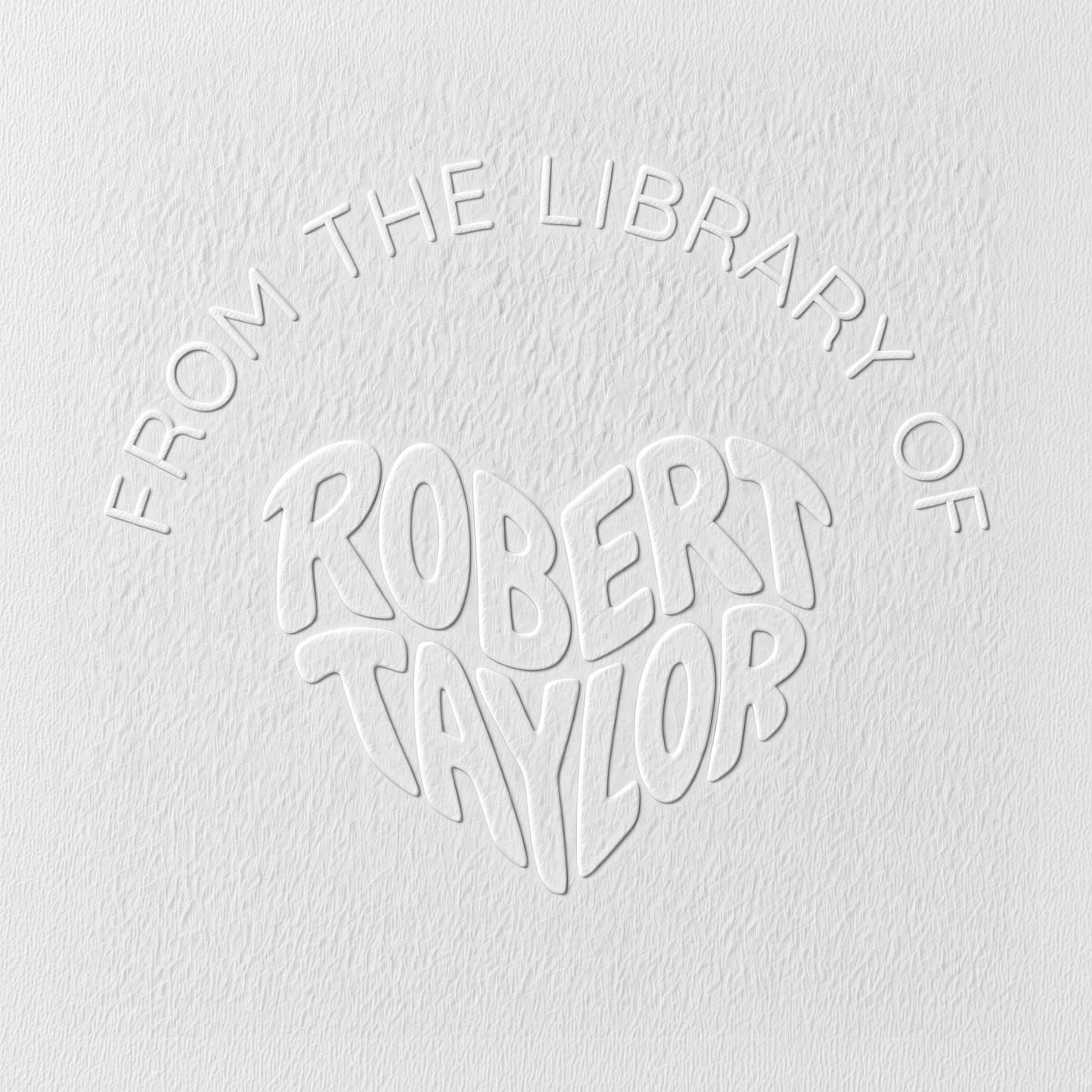 Image of Name in Heart Shape Book Embosser (Embosser)