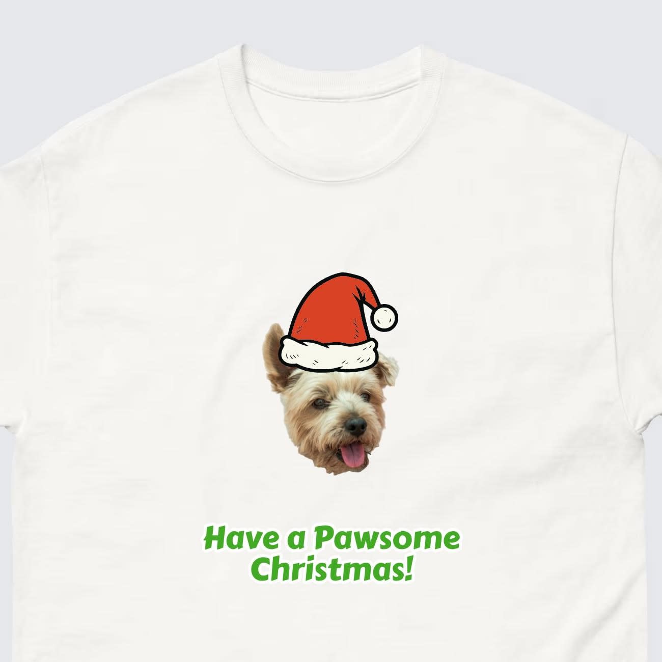 Image of Custom Dog Christmas Shirt (T-Shirt)