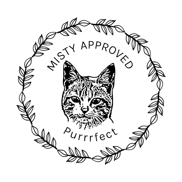 Custom Cat Face Floral Stamp