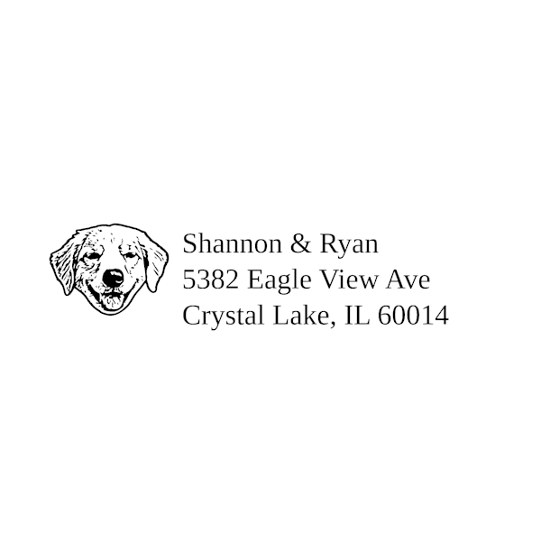 Custom Pet Return Address Stamp