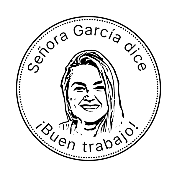 Personalized Spanish Teacher Stamp