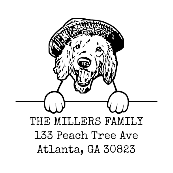 Dog Return Address Stamper