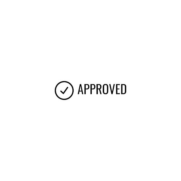 Custom Office Stamp – Personalized Approval Stamp with Custom Text & Icon
