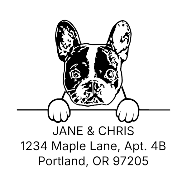 Dog Return Address Stamper