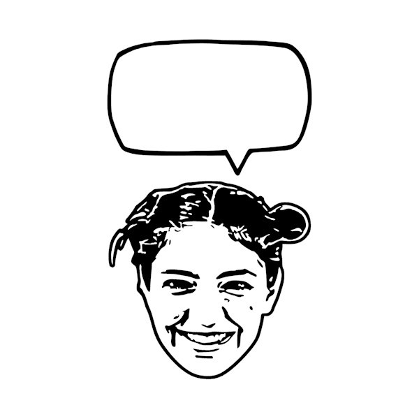 Custom Speech Bubble Photo Stamp for Notes & Fun