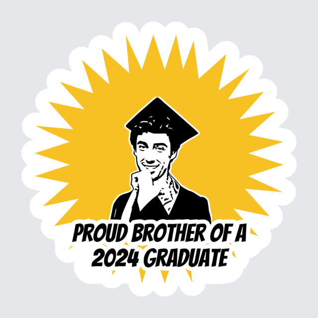 Elevate your graduation day with our Grad Day Personalized Face Stickers! These stickers are tailored with the graduate's face and a congratulatory message, making them perfect for family members to wear on shirts during the ceremony or as a festive party accent. Celebrate this milestone with a fun, personalized touch!