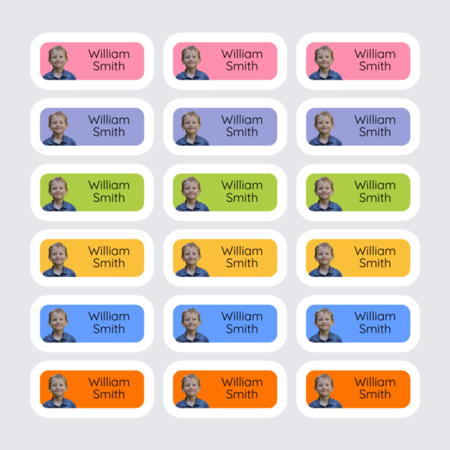 Face Name Labels