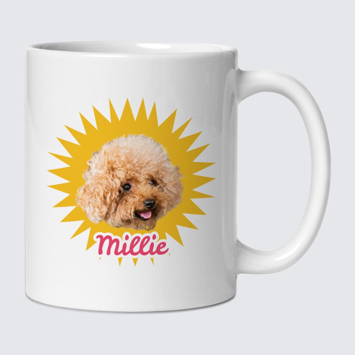Image of Custom Pet Photo Coffee Mug (Ceramic Mug)