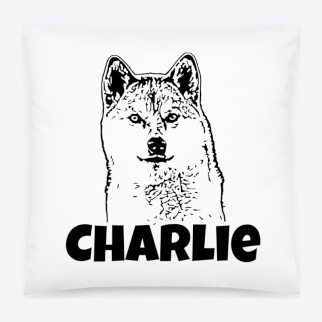 Custom dog face pillow online