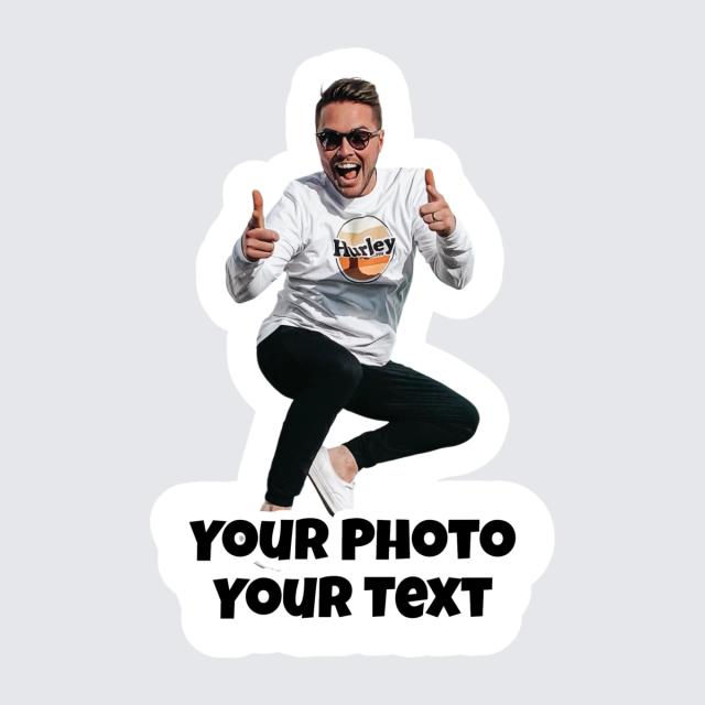 Personalize your life in a snap with our Face Stickers. Perfect for adding flair to laptops, water bottles, and beyond.