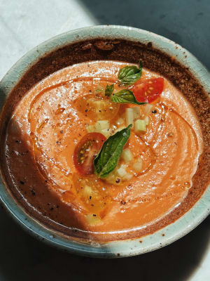 Easy Summer Gazpacho