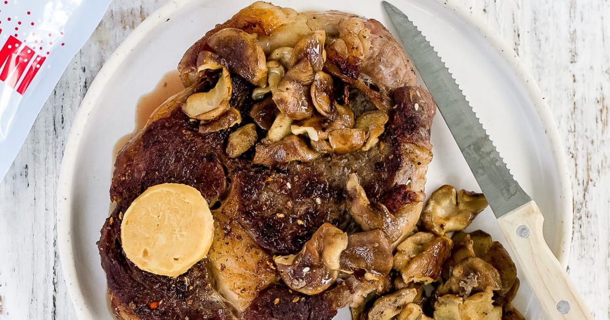 Miso Butter Steak with Mushrooms | Rily Recipes · Good Recipes