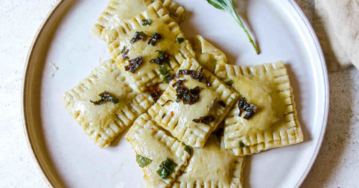 Gluten-Free Pumpkin & Sage Ravioli | Rily Recipes · Good Recipes
