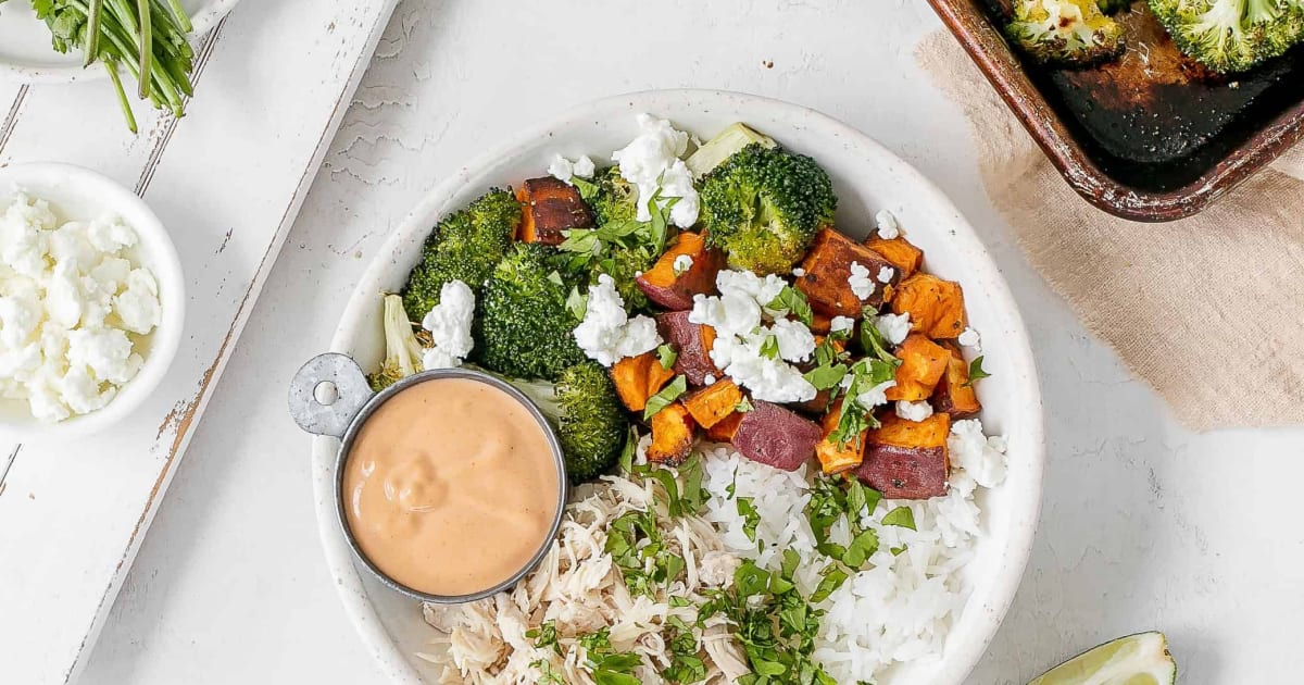 Tahini Buffalo Chicken Bowl | Rily Recipes · Good Recipes