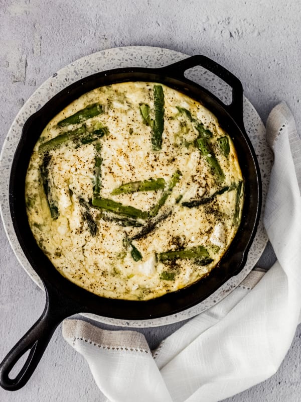 Leek & Asparagus Frittata