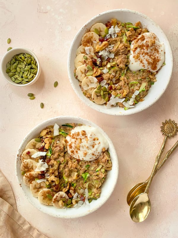 two Bowls of Oatmeal