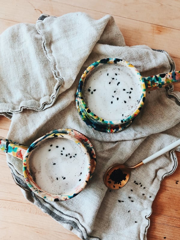Black Sesame Latte