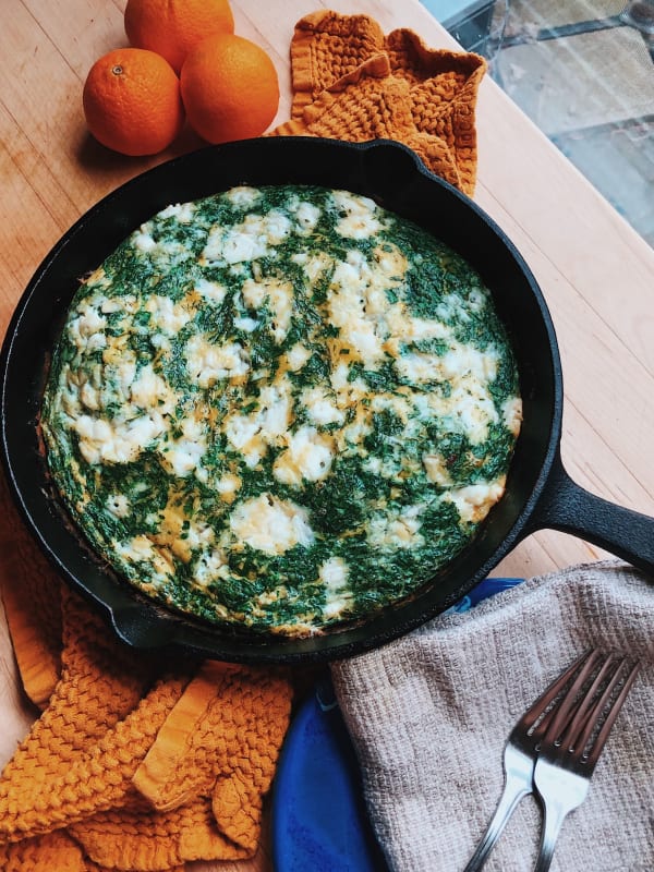 Herb & Spinach Frittata