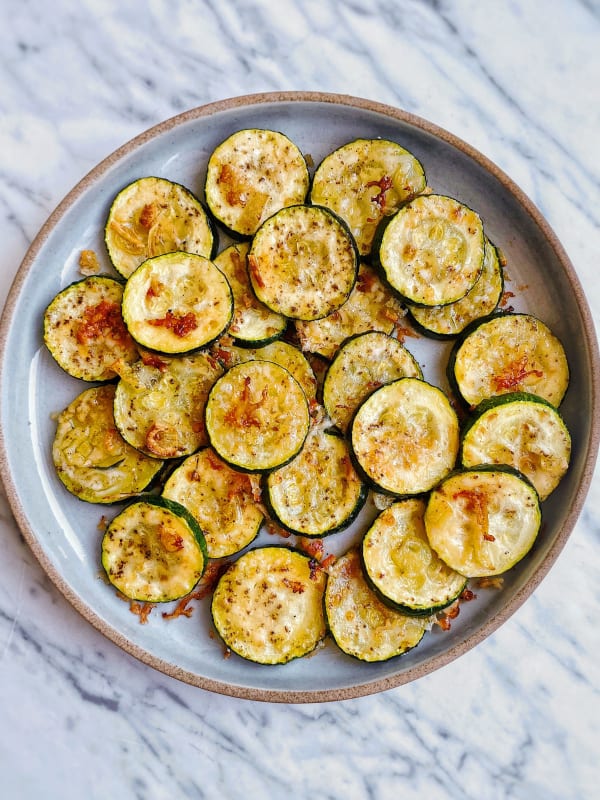 Parmesan Roasted Zucchini
