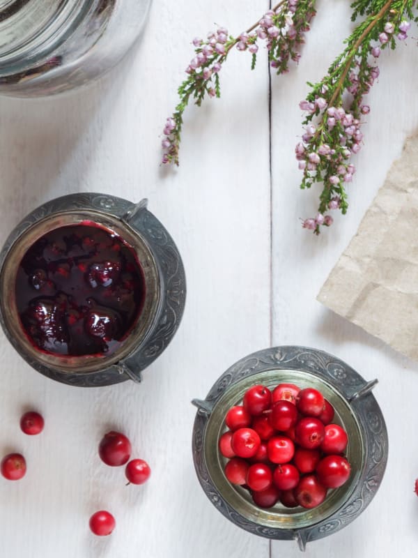 Bowl Of Cranberries