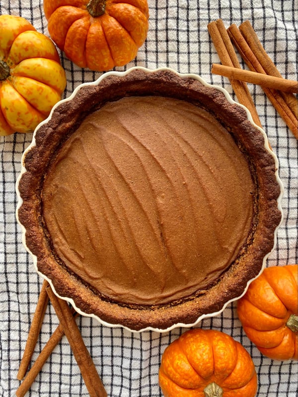 Gingersnap Pumpkin Pie