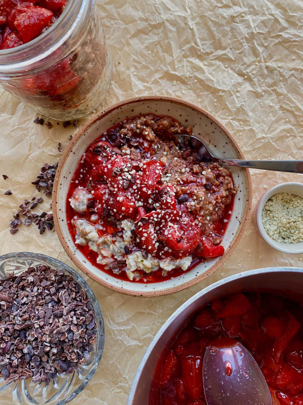 Oatmeal With Berries