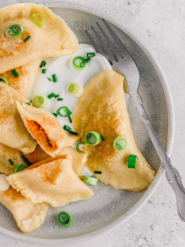 Sweet Potato Perogies