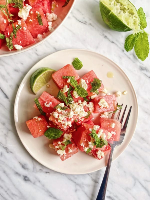 Watermelon, Mint & Feta Salad