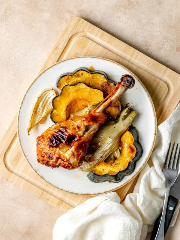 Orange Marmalade Turkey Legs