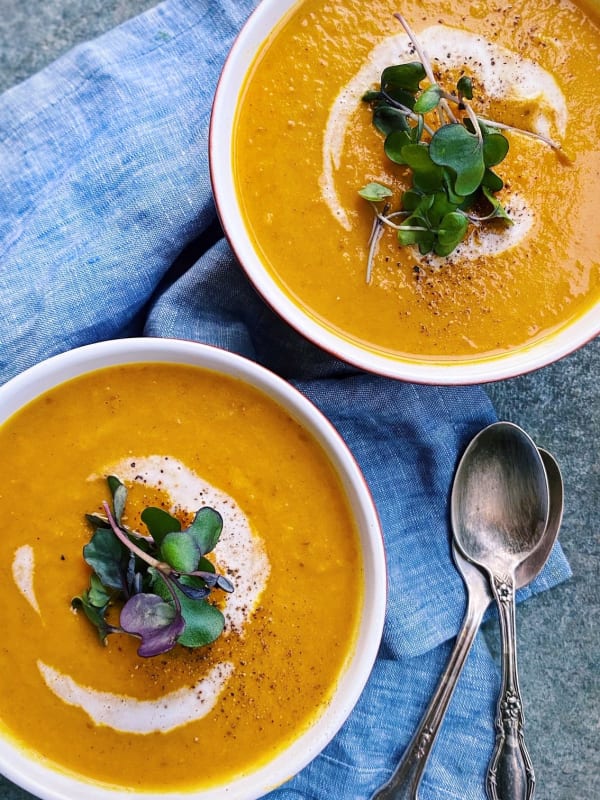Coconut Carrot Soup
