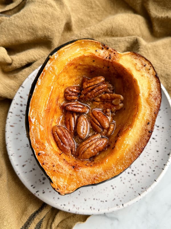 Miso Maple Acorn Squash