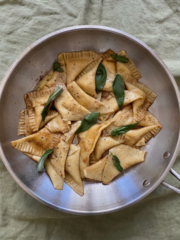 GF Brown Butter Squash Ravioli