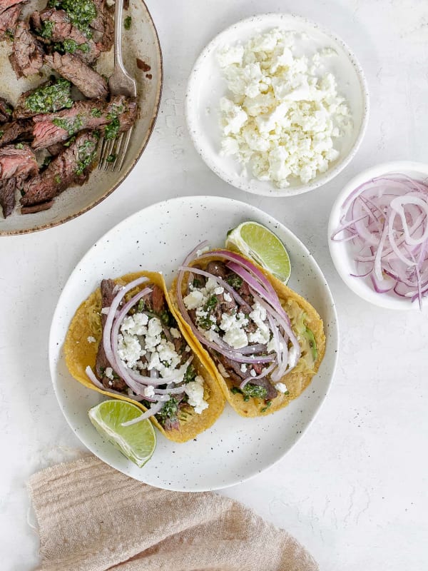 Hanger Steak Tacos