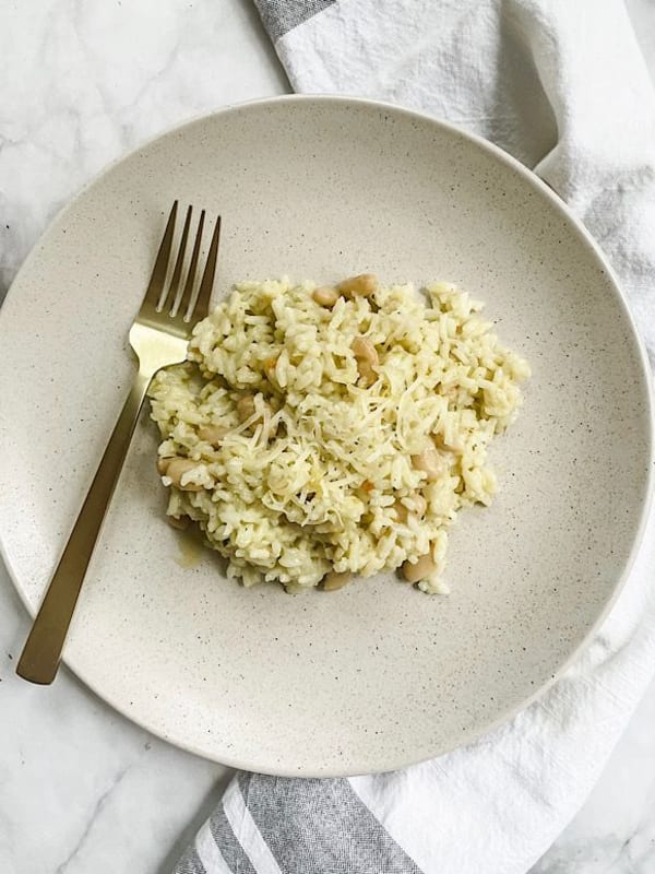 Creamy White Bean Risotto
