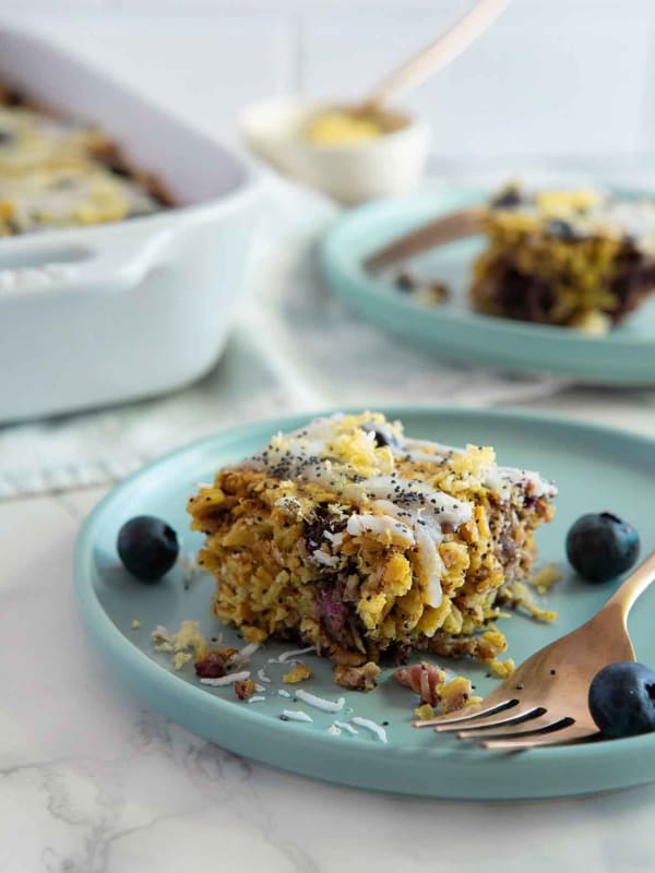Lemon Blueberry Bake